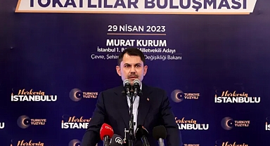 Bakan Kurum: “Birileri gibi bahanelerin arkasına saklanmadık”