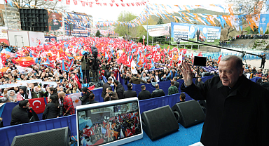 Cumhurbaşkanı Erdoğan, seçim vaatleri üzerinden Kılıçdaroğlu'na yüklendi