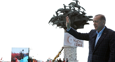 Erdoğan: “En güzel cevap, İzmirlinin sandıkta kendi iradesine ve geleceğine sahip çıktığını göstermesidir”