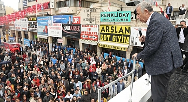 Mansur Yavaş: “İyi gaz veriyorlar, Allah razı olsun”