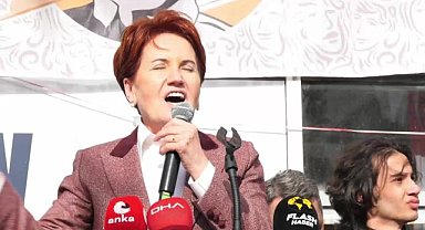 Meral Akşener: "Bu ucube sistemin başındaki Recep Bey 14 Mayıs akşamı emekli olacak"