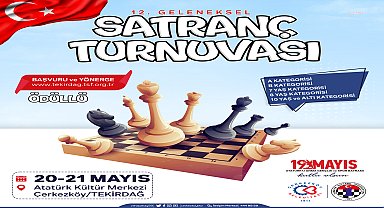 19 Mayıs, Çerkezköy'de coşkuyla kutlanacak