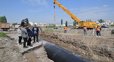 ABB'nin 1 buçuk milyon kişiye kesintisiz içme suyu sağlayacak Polatlı Projesi'nde son 40 kilometre
