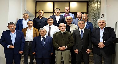 Alevi Vakıfları Federasyonundan Yılmaz Büyükerşen'e ziyaret