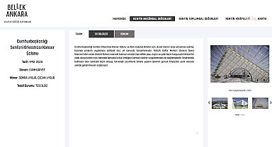 ANKARA BÜYÜKŞEHİR BELEDİYESİ, ‘BELLEK ANKARA’ İNTERNET SİTESİNİ ERİŞİME AÇTI