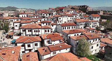 Ankara Kalesi'nde yenileme çalışmaları devam ediyor