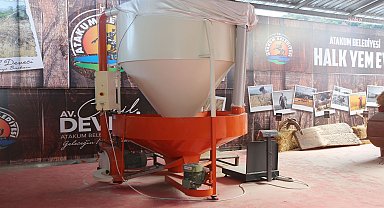 Atakum Belediyesi'nin Halk Yem Evleri'nde şimdiye dek 823 ton yem üretildi 