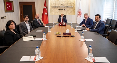 ATO Başkanı Baran'dan Vedat Bilgin'e ziyaret