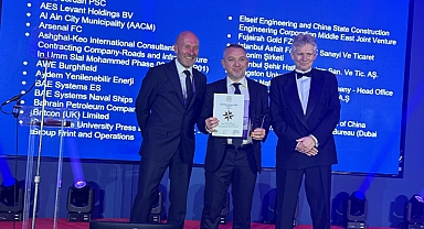 Aydem Yenilenebilir Enerji’ye “Uluslararası İş Güvenliği Üstün Başarı” ödülü