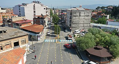 Aydın Büyükşehir Belediyesi, Germencik Şehit Cafer Sokağı yeniledi