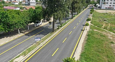 Aydın Büyükşehir Belediyesi, Nazilli 75. Yıl Bulvarı'nı yeniledi