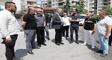 Başkan Engin, mahalle gezilerine devam ediyor