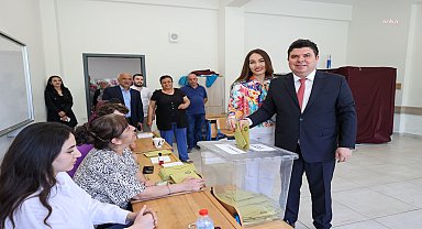 Başkan Kılıç, oyunu kullandı