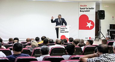 Bayraklı Belediye Başkanı Sandal, Haymanalılarla buluştu