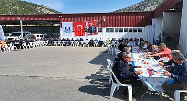 Bodrum Belediye Başkanı Aras, 1 Mayıs'ta personelle buluştu 