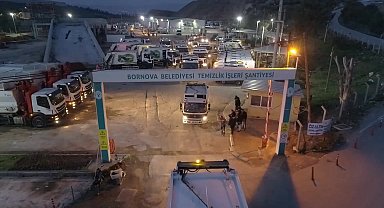 BORNOVA BELEDİYESİ, İLÇE GENELİNDE TEMİZLİK ÇALIŞMALARINA DEVAM EDİYOR