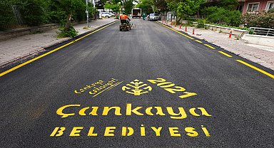 ÇANKAYA'DA ASFALT SEZONU BAŞLADI