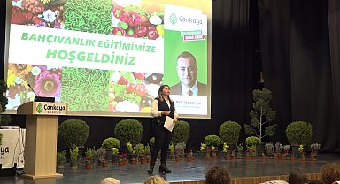 ÇANKAYA'NIN YENİ BAHÇIVANLARI SERTİFİKALARINI ALDI