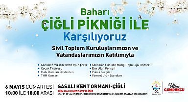 ÇİĞLİ BELEDİYESİ’NDEN 'BAHARA MERHABA' PİKNİĞİ