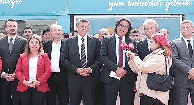 Denizli'de İYİ Parti ve CHP heyetleri seçim koordinasyon merkezini ziyaret etti