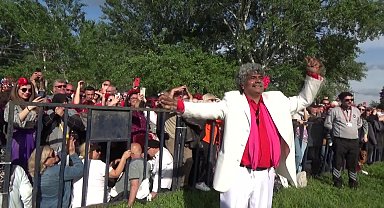 Edirne'de geleneksel kakava ateşi yakıldı