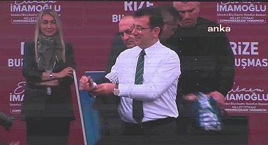EKREM İMAMOĞLU'NUN RİZE MİTİNGİNE KATILAN VATANDAŞ: