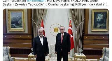 Erdoğan, Aksakal, Erbakan ve Yapıcıoğlu ile görüştü