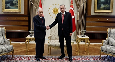 Erdoğan, Bahçeli ile görüştü