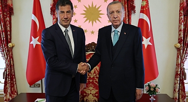 Erdoğan, Sinan Oğan ile Dolmabahçe’de bir araya geldi