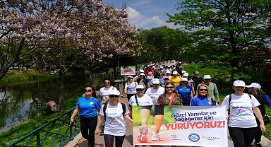 Eskişehirliler sağlıklı yaşam için yürüdü