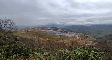 Fatsa'daki altın maden sahasında bilirkişi incelemesi yapıldı