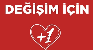 Gençlerden sandık çağrısı: “Değişim için +1”