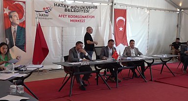 Hatay Büyükşehir Belediye Meclisi mayıs ayı toplantısı yapıldı
