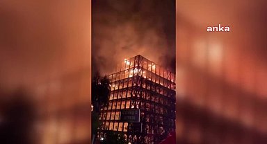 İzmir'de lüks sitede çıkan yangının nedeni belli oldu