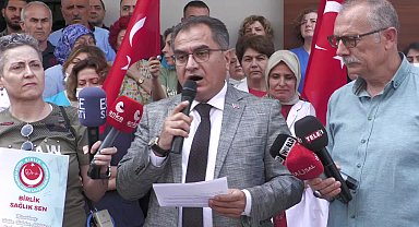 İzmir'de sağlık çalışanının darp edilmesine tepki… Birlik Sağlık Sen Başkanı Doğruyol: "Uygulanan sağlık politikaları vatandaşlarımızla sağlık çalışanlarımızı karşı karşıya getirmiştir"