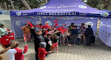 İzmit Belediyesi, Hatay Defne'de 19 Mayıs coşkusunu yaşattı