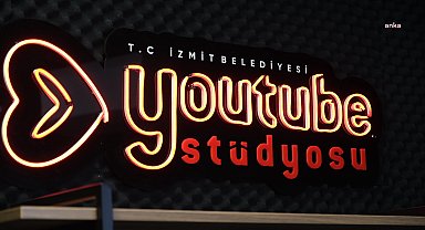 İzmit Belediyesi'nin Youtube Stüdyosu faaliyete devam ediyor