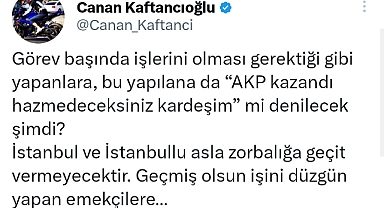 Kaftancıoğlu’ndan İBB ekibine saldırıya tepki: “İstanbullu asla zorbalığa geçit vermeyecektir”