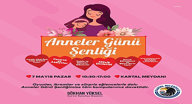 Kartal Belediyesi'nden anneler günü hediyesi
