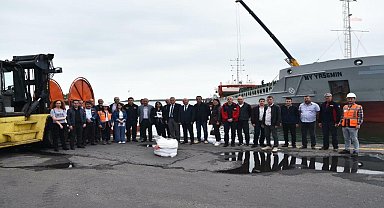 KDZ. Ereğli'deki Bozhane Limanı'nda deniz kirliliği tatbikatı
