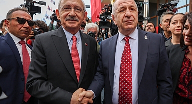 Kılıçdaroğlu, Zafer Partisi Genel Başkanı Özdağ ile bir araya geldi