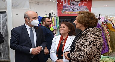 Kırşehir Belediyesi'nin kadın emek pazarı açıldı