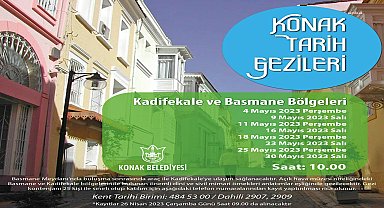 'Konak Tarih Gezileri'ne yoğun ilgi