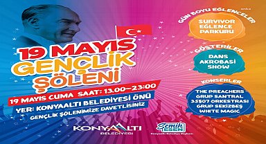 Konyaaltı Belediyesi, 19 Mayıs kutlamalarına hazır
