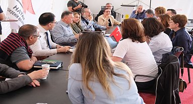 Lütfü Savaş, uluslararası finans ve çevre kuruluşları ile bir araya geldi