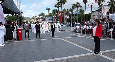 Marmaris'te coşku dolu 19 Mayıs kutlaması