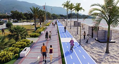 MENDERES BELEDİYESİ YOL ÇALIŞMALARINA DEVAM EDİYOR