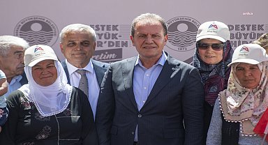 Mersin Büyükşehir'den üreticiye tam destek