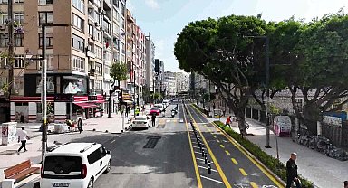 Mersin Büyükşehir, İstiklal Caddesi 2. etap çalışmalarını tamamlayarak, trafiğe açtı