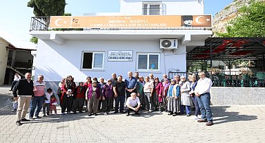 Mezitli Belediye Başkanı Tarhan, kırsal mahalle ziyaretlerine devam ediyor